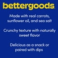 thumbnail image 4 of (3 pack) bettergoods Dried Carrot Sticks with Sea Salt, 3 oz, 4 of 10