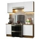 thumbnail image 1 of Cocina Integral 180cm Marrón/Blanco Glamy Madesa 12, 1 of 5