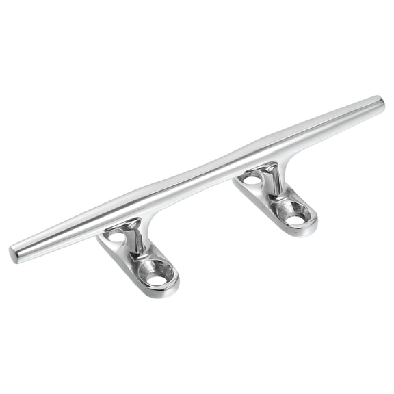 6 Inch 150mm Stainless Steel Flagpole Cleat Hook Deck Cleat Rope Cleat Handle Universal for Marine Boat Ship