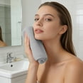 thumbnail image 3 of Face Towel 35 cm x 72 cm Coral Fleece Thickened Soft Absorbent Polyester Towel for Daily Face Wash, 3 of 6