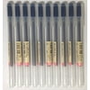 MUJI Gel Ink Ballpoint Pens 0.7mm Blue-black 10pcs