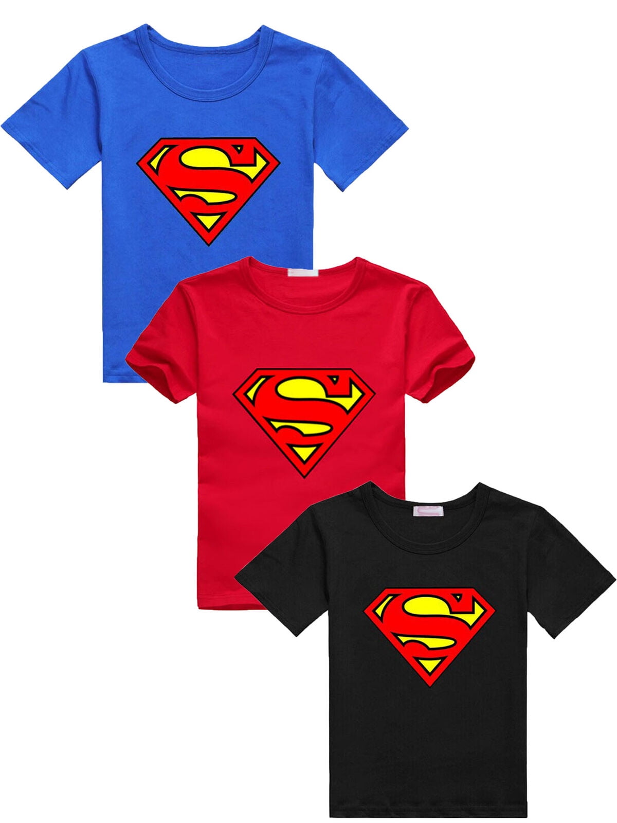 Children's superman t shirt Clearance