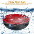 thumbnail image 3 of LEORX Noodle Bowl for Home in Red Color Healthy and 1pc 6.3 inches, 3 of 8