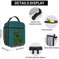 thumbnail image 6 of Dinosaur Reusable Lunch Box Insulated LunchBox Cooler Lunch Bag, 6 of 6