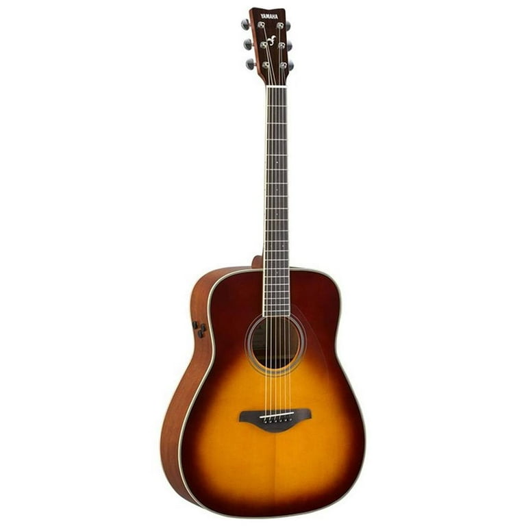 Yamaha FG-TA TransAcoustic Electric Guitar, Brown Sunburst