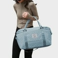 thumbnail image 2 of Clearance Deals Travel Duffle Bag For Women Sport Gym Tote Bag With Toiletry Bag Large Overnight Bag For Women Girls Travel Gym Bag For Labor Blue, 2 of 6