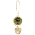 thumbnail image 1 of Animal Porte-clés Motif Serpent Vert Pendentif Aile d'Ange, 1 of 4