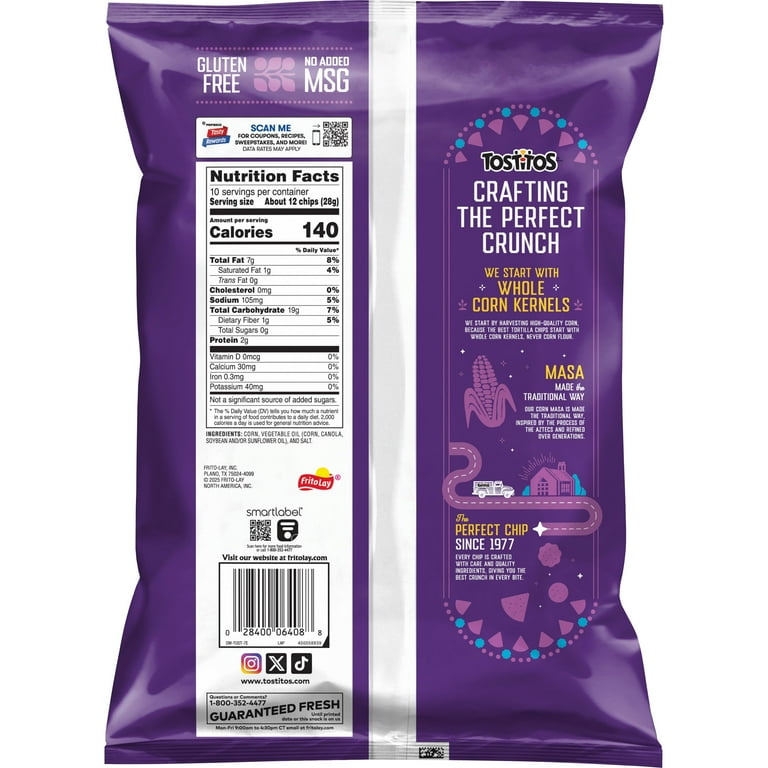 Tostitos Scoops Tortilla Chips 10 oz Bag