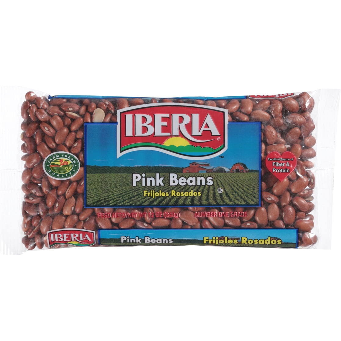 (7 pack) Iberia Pink Beans, 12 oz