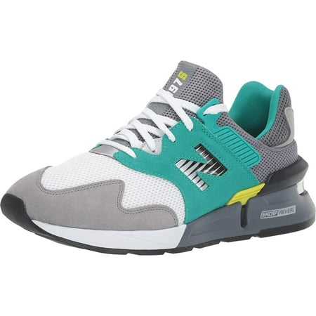 New Balance Mens 997 Sport V1 Sneaker 7.5 Gunmetal/Verdite