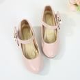 thumbnail image 4 of CHUOU Girls High Heeled Shoes Children Leather Shoes Princess Dress Shoes Primary School Students Single Shoes, 4 of 5