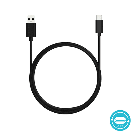 Motorola Essentials Long 6.6 Foot USB-A 2.0 to USB-C Data/Charging Cable for Moto X4, Z, Z2, Z3, Z4, G7, G7 Play, G7 Plus, G7 Power, G6, G6 Plus [Not for G6 Play] (Retail Pack)