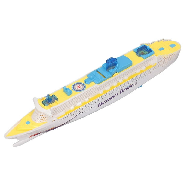 Modelo de barco de cruceros para ninos modelo de barco de crucero juguete con luz LED interactiva para interiores ANGGREK Otros Walmart en linea