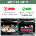 thumbnail image 3 of Collapsible Car Trunk Organizer with Handles 600D Oxford for Car Kitchen and Home Storage, Red and Blue 13× 10.2×10.8inch, 3 of 6