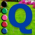 thumbnail image 1 of Advanced Graphics 3335 20 x 15 in. Letter Q Yard Sign, Green, 1 of 1
