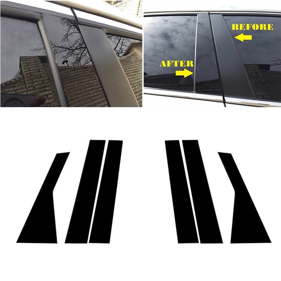 Possbay Window Pillar Posts Door Side Trim Covers Fit For Kia Sorento UM 2015-2020