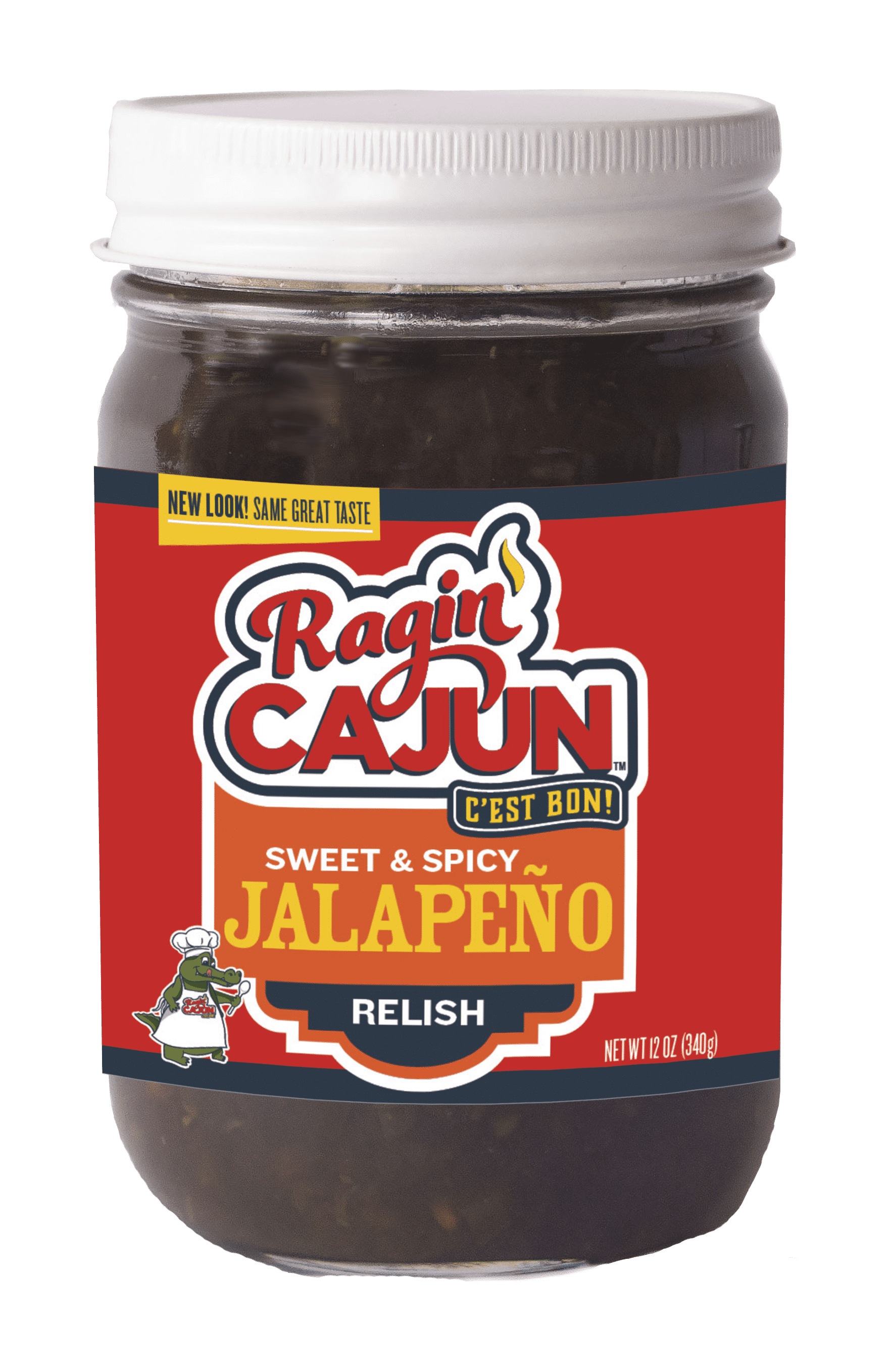 Ragin Cajun Foods Ragin Cajun  Jalapeno Relish, 12 oz