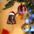 Christmas Acrylic Dogs Decorations For Christmas Tree Crafts Hanging