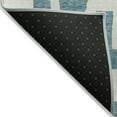 thumbnail image 3 of Addison Rugs Chantille Indoor/Outdoor Transitional Lines Teal Washable Rectangle Rug, 3' x 5', 3 of 6