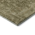 thumbnail image 3 of Addison Rugs Mayfield Premium Machine Washable Traditional Global Brown Rectangle Rug, 8' X 10' Machine Washable Traditional Global Brown Oversized Sherpa Throw Blanket, 3 of 7
