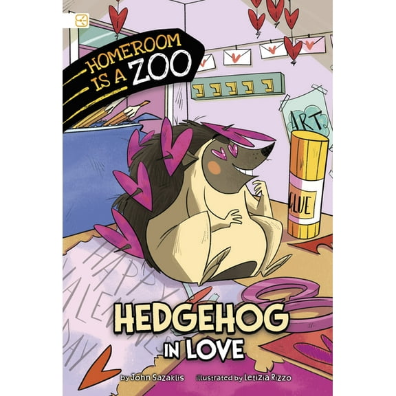 Homeroom Is a Zoo Hedgehog in Love, (Paperback)