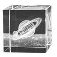 thumbnail image 1 of Pisapapeles De Cristal 3D Happyware Adornos De Grabado Cubo de Cristal 4cm x 4cm x 4cm, 1 of 3