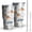 White Dinosaurs Geometric-1, variant on 30oz White Dinosaurs Label Pattern Tumblers Stainless Steel Tumbler with Lid and Straw,Vacuum Insulated Double Wall Travel Tumbler Cups Mug with Cleaning Brush for Coffee,Tea