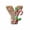 Y, variant on 26 Letters Christmas Tree Ornaments Acrylic Alphabet Pendant Personalized DIY Xmas Hanging Decorations for Tree, Wreath, Door, and Home Décor