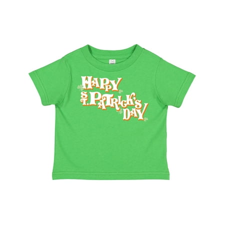 

Inktastic Happy St. Patrick s Day Gift Toddler Boy or Toddler Girl T-Shirt