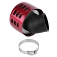 thumbnail image 2 of 35mm Modified Air Intake Induction Filter Set Fits for 100-150CC Motorcycle Motorbike Red, 2 of 5