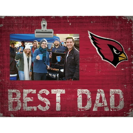 Arizona Cardinals 8'' x 10.5'' Best Dad Clip Frame - No (Best Breast Size Photos)