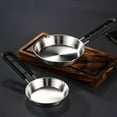 thumbnail image 6 of 2pcs Non-stick Frying Pan Kitchen Skillet Stainless Steel Pan Multi-use Frying Pan Accessory, 6 of 6