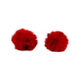 thumbnail image 3 of OULII 2 Pcs Costume de Chiot Cape Tenue de Chien Chiot pour Séances Photo de Vacances Rouge, 3 of 4