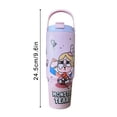 thumbnail image 2 of Stanley IceFlow -40OZ Vaso de acero inoxidable, Botella de agua aislada al aspiradora para el hogar, la oficina o el coche, taza reutilizable con popote resistente a fugas, tapa fría durante 12 horas, 2 of 2