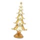 thumbnail image 3 of Figura de árbol de Navidad, decoración festiva, estatua rústica, resina maciza, coleccionable Blanco, 3 of 9