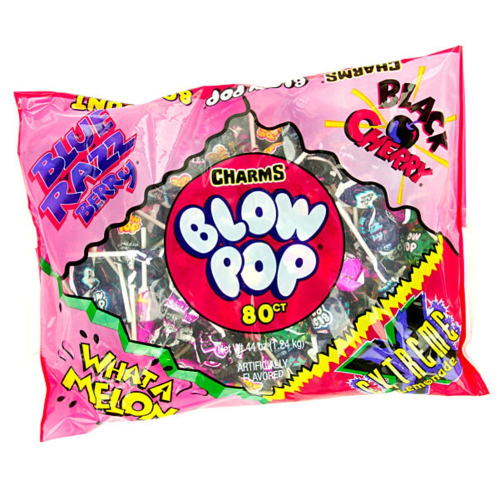 Party Bag Lollies FOOTBALL Bubble Gum Flavour Lollipops x 6 Boys Girls Lolly Pop 