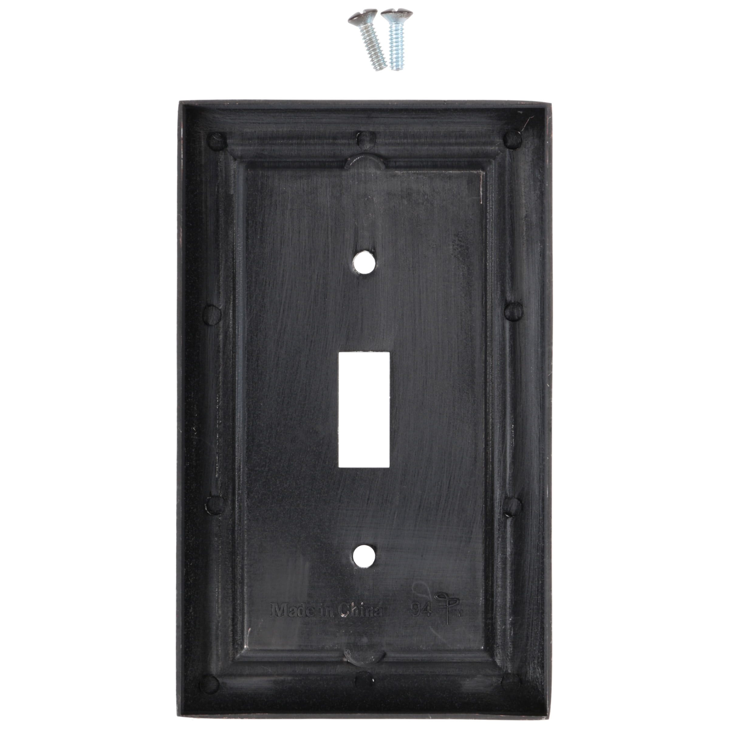 Elumina Continental Cast Satin Aged Bronze Wallplate Toggle Elumina Continental Cast Satin Aged Bronze Wallplate Toggle Com