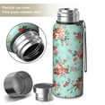 thumbnail image 2 of 20 Oz Pioneer Flower Coffee Tumbler Double Wall Insulated Stainless Steel Water Bottle | Metal Reusable Thermoses Flask with Cup Cap | Leak & Sweat Proof with Anti-Dust Lid, 2 of 7