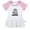 Pink Raglan Dresses #A, variant on I Got it From My Mama or Papa Funny Dresses For Baby, Newborn Babies Skirts, Infant Princess Dress, 0-24M Kids Graphic Clothes (Pink Raglan Dresses, 0-6 Months)