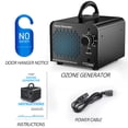 thumbnail image 2 of Ozone Generator 128,000mg/h, Commercial Ozone Machine Odor Removal, High Capacity Ozone Machine, Home Ozone Generator for Car, Home, Smoke, Pet, etc (Black) - by TTD, 2 of 9
