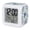 Indigo, Navy, White, variant on Blue Octopus Coastal Digital Alarm Clock for Bedrooms, Smart LED Alarm Clock with 7 Color Changing Night Light, Summer Beach Coral Conch Shell Silent Wake Up Clocks for Sleep Study Cooking 3.2"x3.2"