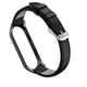 thumbnail image 5 of FELTECHELECTR Correa de repuesto para pulsera de piel de cocodrilo 4/3 con caja de acero inoxidable para reloj inteligente (negro), 5 of 6