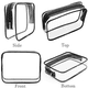 thumbnail image 4 of Pack Neceser Set PVC Transparente Impermeable con Cremallera Adepaton 2035583-1, 4 of 5