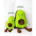 thumbnail image 2 of Peluche de peluche con forma de aguacate HUOGUO, 20 cm, con pie, para regalo para niños, 2 of 3
