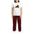 thumbnail image 4 of CafePress - Rottweiler Women's Light Pajamas - Women's Short Sleeve Print T-Shirt and Pants Light Cotton Pajama Set, 4 of 7