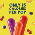 thumbnail image 5 of Popsicle Orange Cherry Grape Sugar Free Ice Pops, 18 Count, 5 of 9