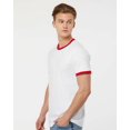 thumbnail image 4 of Tultex Unisexe T-Shirt Ringer en Jersey Fin, 4 of 7