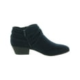thumbnail image 3 of Style & Co. Womens Willow Microfiber Block Heel Ankle Boots, 3 of 3