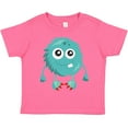 thumbnail image 3 of Inktastic Furry Monster, Blue Monster, Cute Monster, Silly Boys or Girls Toddler T-Shirt, 3 of 5