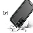 thumbnail image 2 of For Samsung S23 Plus Rank Tough Strong Modern Fused Hybrid Case Cover - Black, 2 of 3